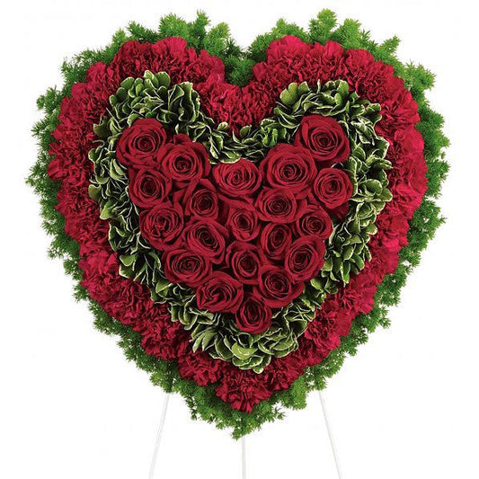 Majestic Heart Wreath
