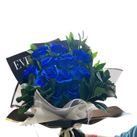 Blue Moon - Limited Edition - Blue Rose Bouquet